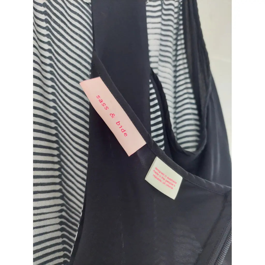 SASS & BIDE Grass Roots Maxi Dress. Sz 10