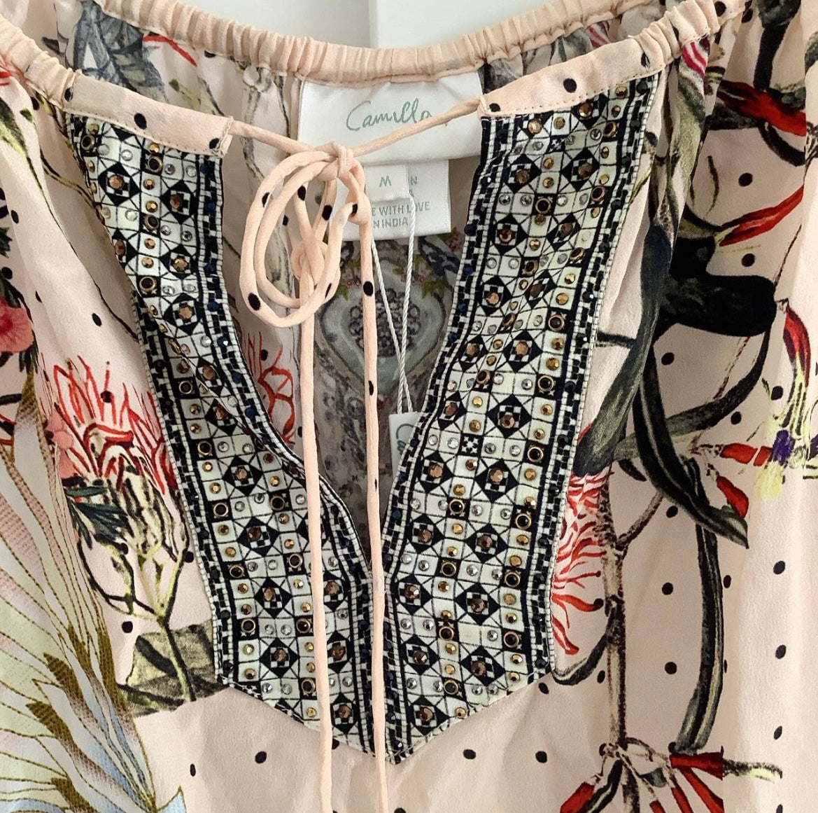 CAMILLA Kindred Skies A-Line Frill Dress