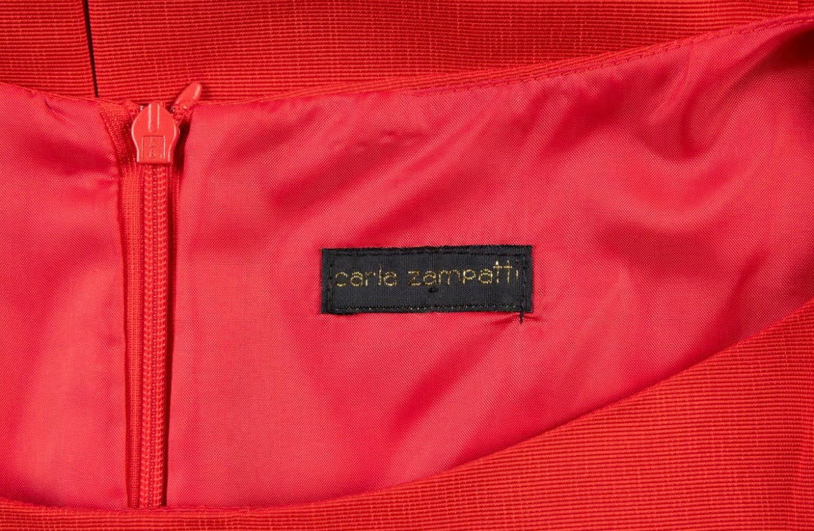 CARLA ZAMPATTI Vintage Corporate Dress. Sz 12