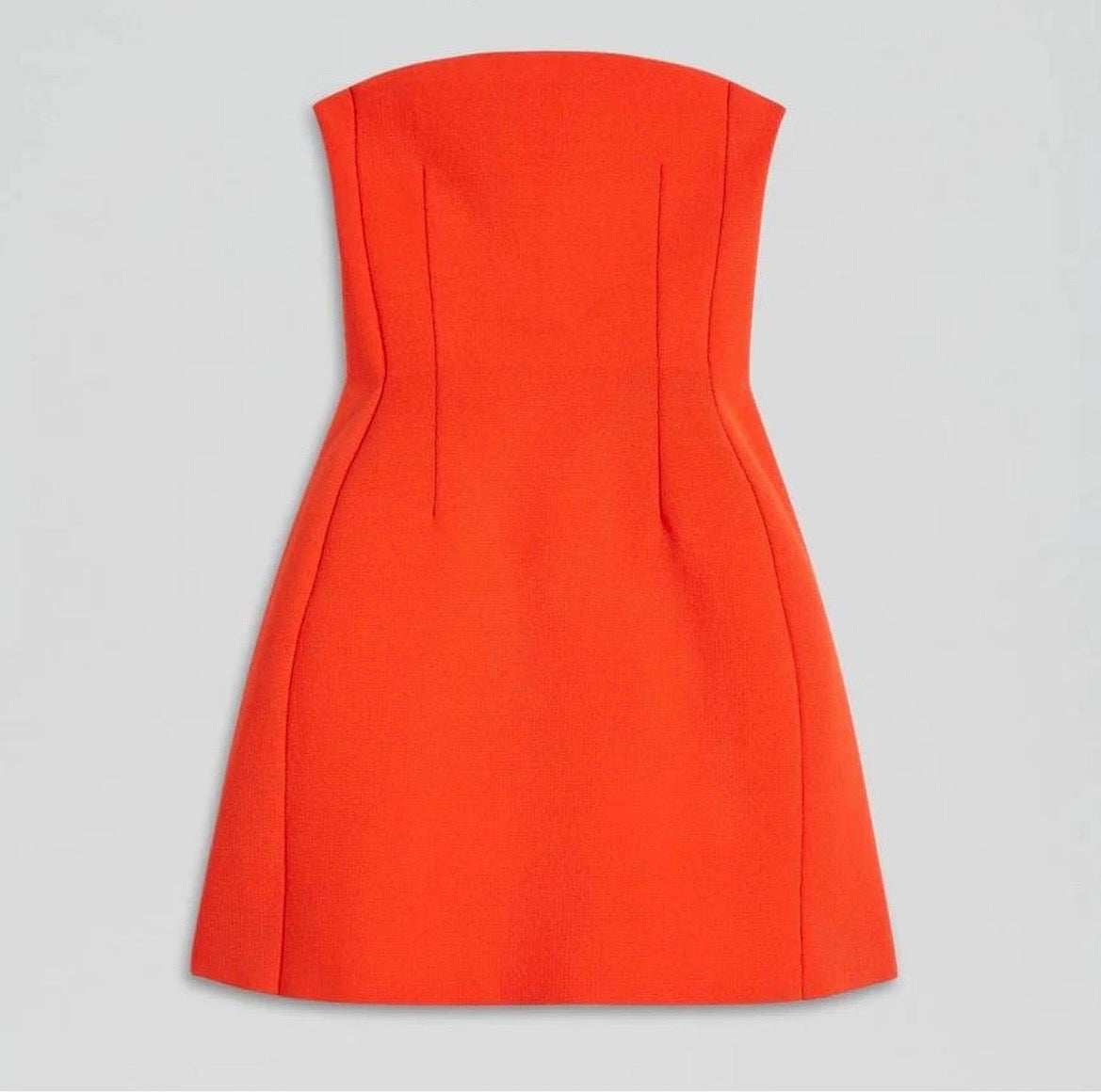 SCANLAN THEODORE Crepe Knit Peplum Mini Dress. Sz L