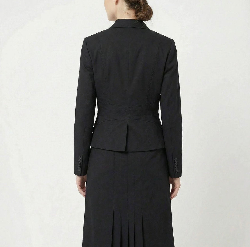 VERONICA MAINE Blazer & Skirt Suit Set. Sz 10