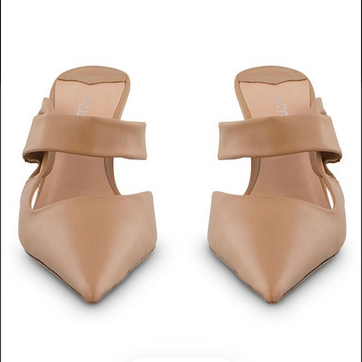 TONY BIANCO Hank Mules. Skin Capretto. BNIB Sz 10/41