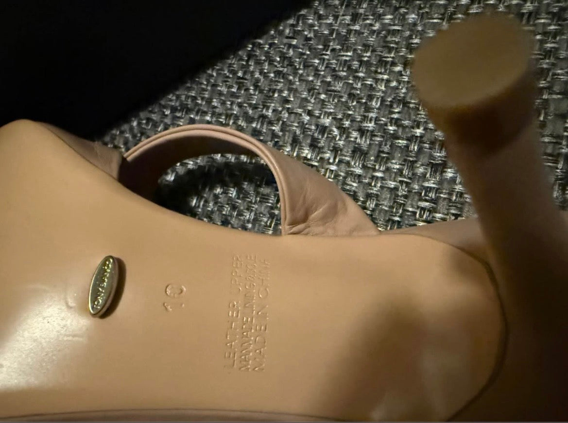 TONY BIANCO Hank Mules. Skin Capretto. BNIB Sz 10/41