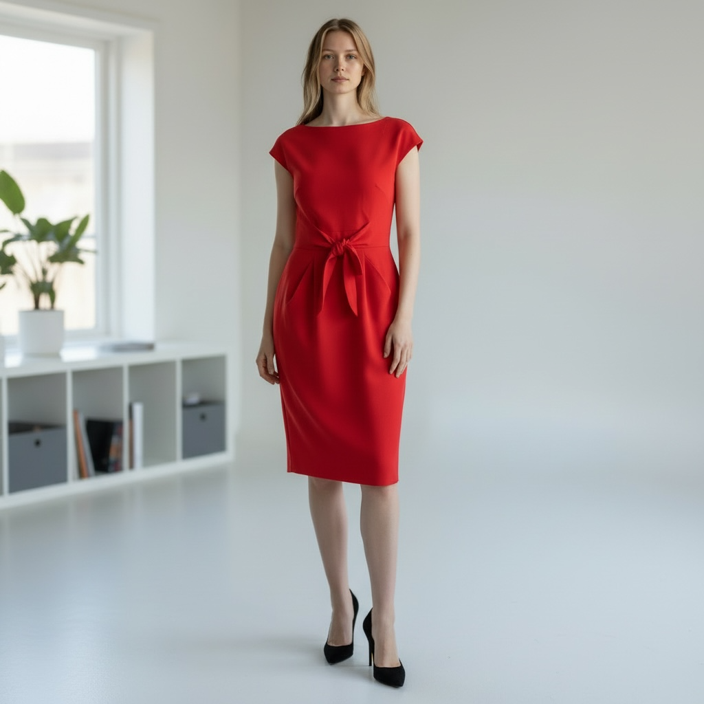 CARLA ZAMPATTI Vintage Corporate Dress. Sz 12