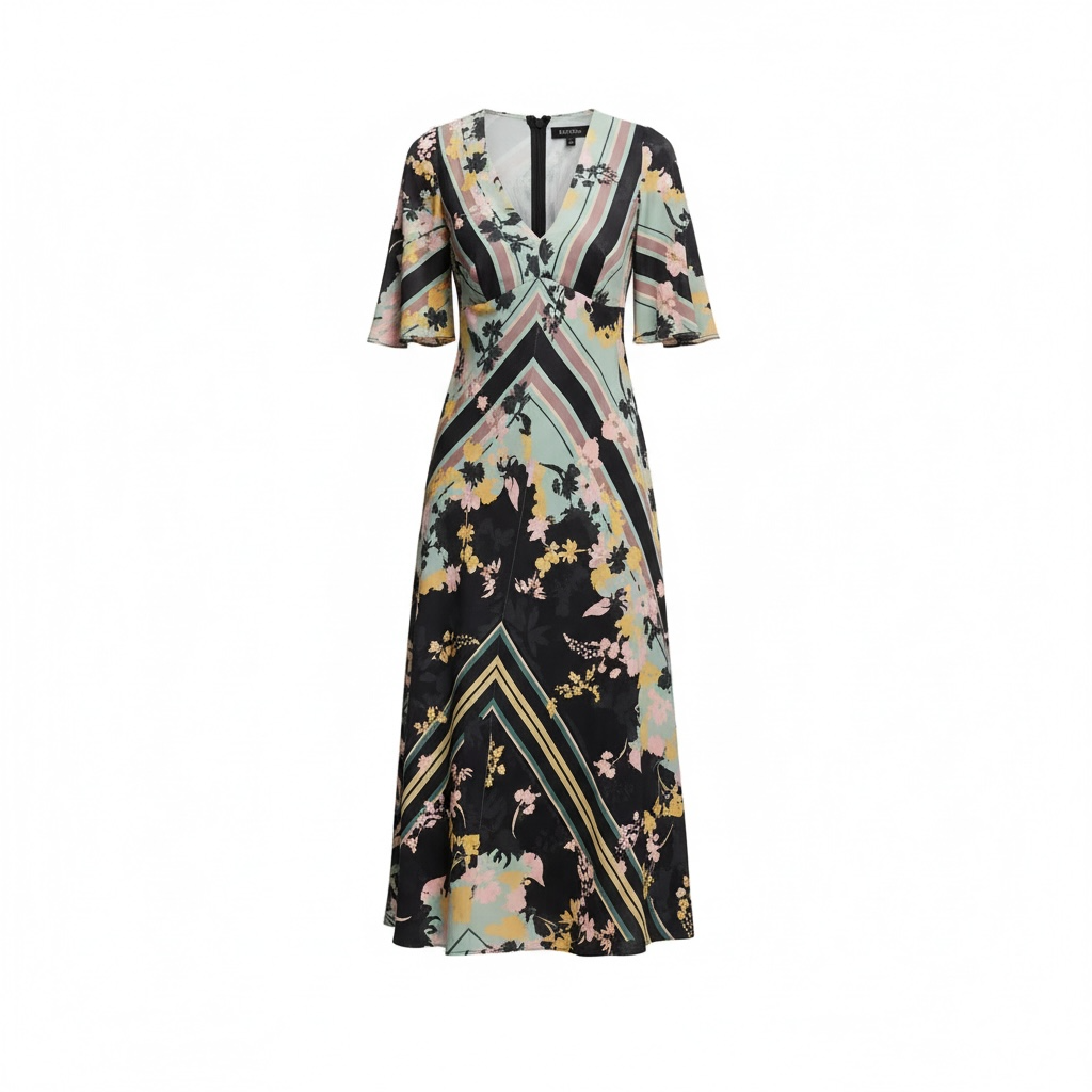MOSS & SPY Mayflower Dress. Sz 12