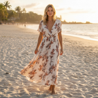 MINKPINK Exclusively Yours Floral Maxi Dress. Sz S