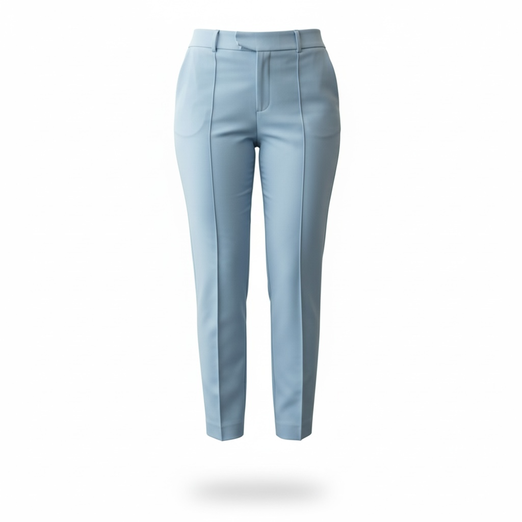 TOKITO Light Blue Pintuck Pant. Sz 14