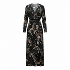 SHEIKE Simple Bouquet V Neck Maxi Dress. Sz 12