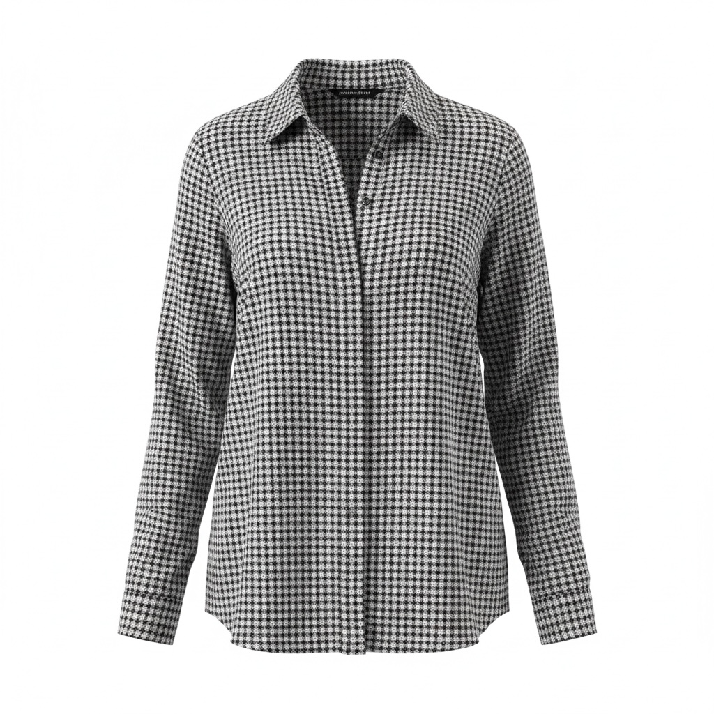 COUNTRY ROAD Checkered LS Corporate Shirt. Sz 12